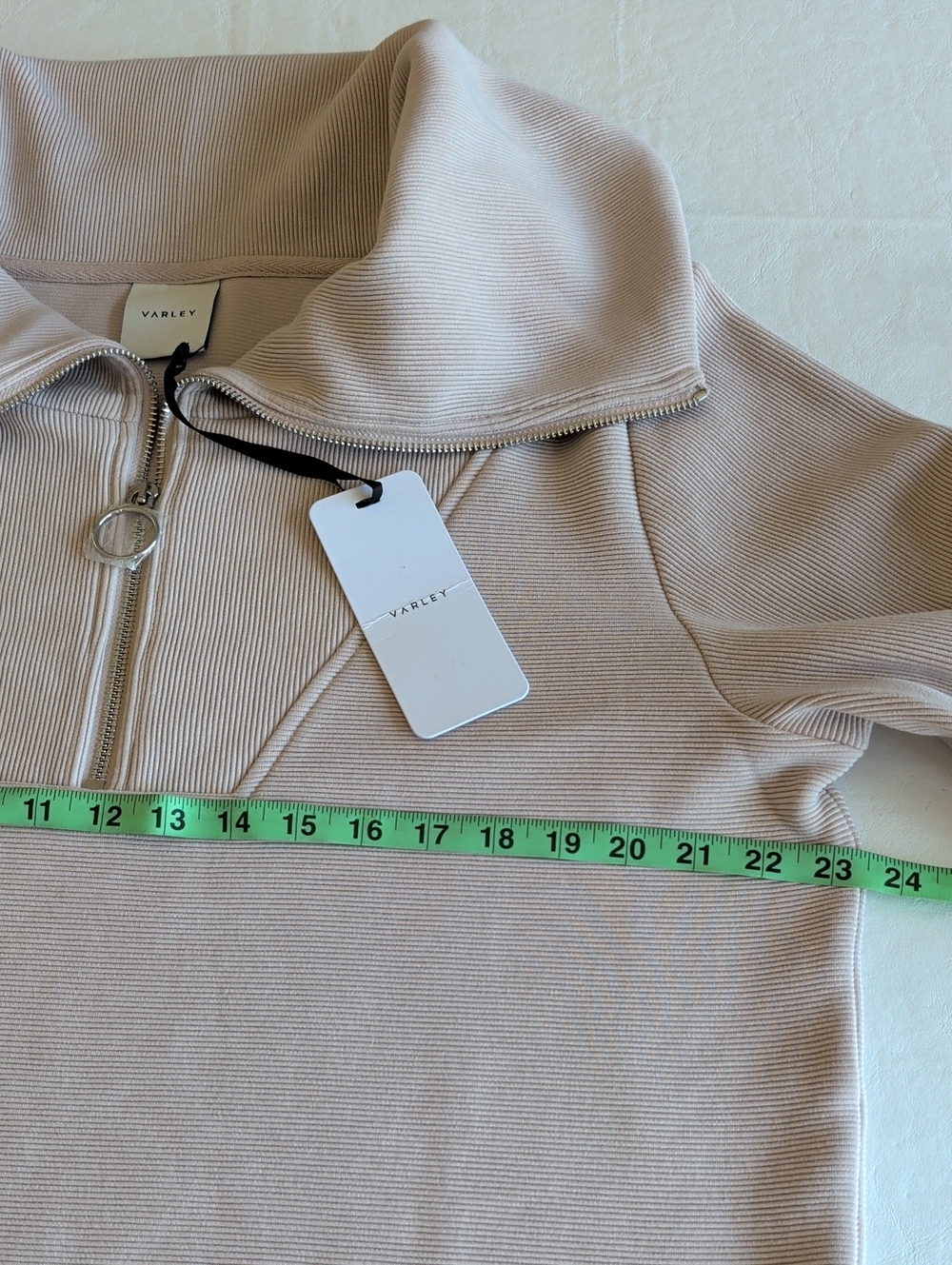NWT Varley Vine Half-Zip Pullover in Mush Colorway Women's Size Medium - Picture 7 of 13